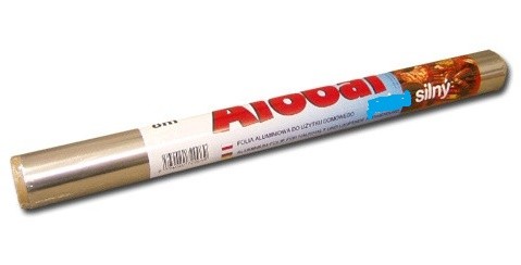 Alobal Grill aluminium 40cm x 8m - Úklidové a ochranné pomůcky Obalový materiál Fólie, alobaly, pečící papír